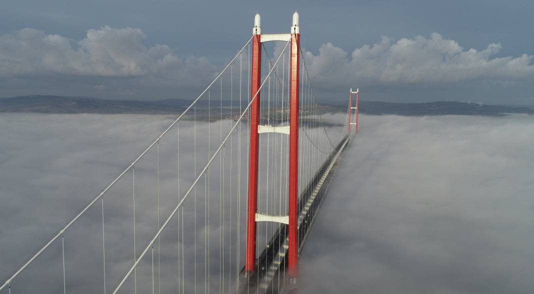 1915 Çanakkale Köprüsü'nde büyüleyici manzara. Kartpostallık fotoğraflar ortaya çıktı - Resim: 8